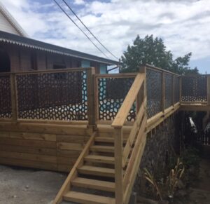 Realisations veranda en bois